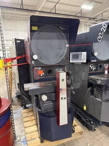 20" Certified Comparator Products #CC-20, optical comparator, 15" X, 9" Y, 3" Z, Heidenhain ND-1203 digital