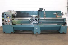 20"/27" x 100" Fortune #S20100, gap bed engine lathe, 12" 6-jaw chuck, 3-1/8" bore, D1-8, inch/metric, 2-Axis