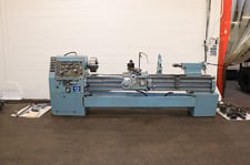 17-3/4"/26" x 80" Toolmex #TUG-40, gap bed engine lathe, 2-1/16" bore, inch/metric, taper, Newall 2-Axis