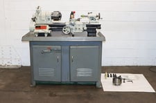 10" x 19" South Bend #CL187ZB, precision engine lathe, 6" 4-jaw chuck, 6" 4-jaw chuck, 1-3/8" hole, D1-4