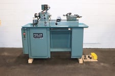 9" Feeler #FTS-27-Series-II, second operation lathe, variable speed, 5C Collet, cross slide & bed turret, 1985
