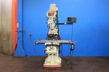 Acer #EVS-3VS, electronic variable speed vertical mill, 9" x42" tbl., 3 HP, 28" X, 12" Y, 5" Z, 60-4200 RPM