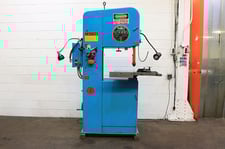 20" x 13" DoAll #2013-10, vertical band saw, 1" x 154" blade, 50-5200 FPM, variable speed, tilt table, DoAll
