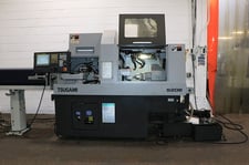 Tsugami #S206, CNC swiss type lathe, 3/4" diameter Fanuc 32i-B, 8-Axis, Edge Minuteman 120SE barfeed