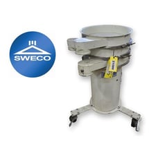 24" Sweco #ZS24C444CBXSWC, 2 deck screener sifter separator