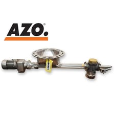 2.75" diameter, Azo #DFS, Stainless Steel dosing screw feeder