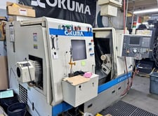Okuma #Captain-L470M, CNC Lathe, 24.4" swing, 16.5" diameter x 25.5" L max, 30 HP, 3000 RPM, Live Milling