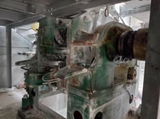 Stewart Bolling #4, Rubber Mixer, 150 lb. batch capacity, 80 liter, 150 HP MagneTek motor, 1200 RPM