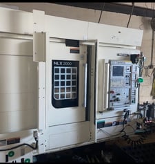 DMG Mori Seiki #NLX-2500SMC, CNC Lathe, 10.24" X, 22.8" Z, 27.7" machining length, 14.4" turning diameter