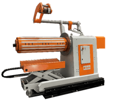 20,000 lb. Stefa #DH1000, Decoiler, 59.06" max. coil width, 25.2" max. inner diameter