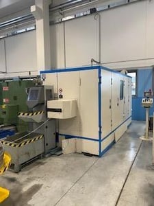 .276" x 3.82" Carlo Salvi #CS003, 1 Die 2 Blow Cold Header, 3.15" shank length, 300 PPM, 25 HP, 480 Volt, 2013