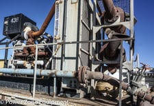 730 HP Detroit Diesel #16V-92T, Diesel Engine, 1800 RPM, 5" stroke, Hydroblaster pump system