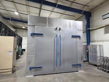 120" width x 120" H x 540" L GAT, Powder Coating Batch Oven, 17,347 cfm @ 2" recirculation, 450&deg;F max.