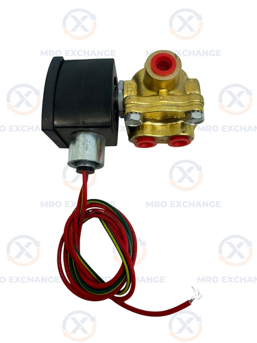 ASCO Solenoid Valve EF8342G001 1/4 in. NPT 125 PSI Air / Inert Gas, 100 PSI Water / Light Oil