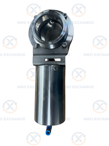 Adamant Sanitary Pneumatic Butterfly Valve AV-1PC-3VNC-304-S 3 In. Tri-Clamp 145 PSI