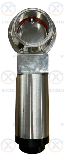 Cipriani Harrison Pneumatic Actuated Sanitary Shut-Off Valve 9C440/44/22 4 In. Sanitary Tri-Clamp 150 PSI