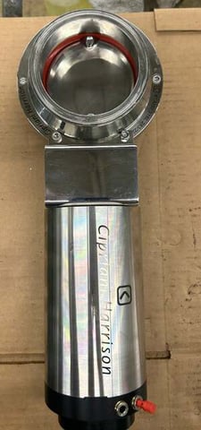 Cipriani Harrison Pneumatic Sanitary Shut-Off Valve 9C440/88/22 4 In. Tri-Clamp 150 PSI