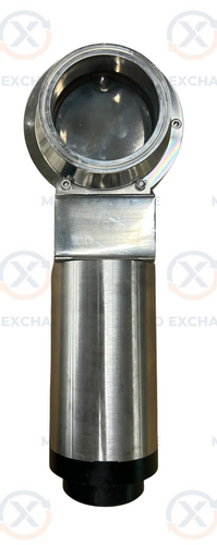 Cipriani Harrison Sanitary Pneumatic Butterfly Valve 4" AISI 316L 151/2 4 In. Sanitary Tri-Clamp 145 PSI