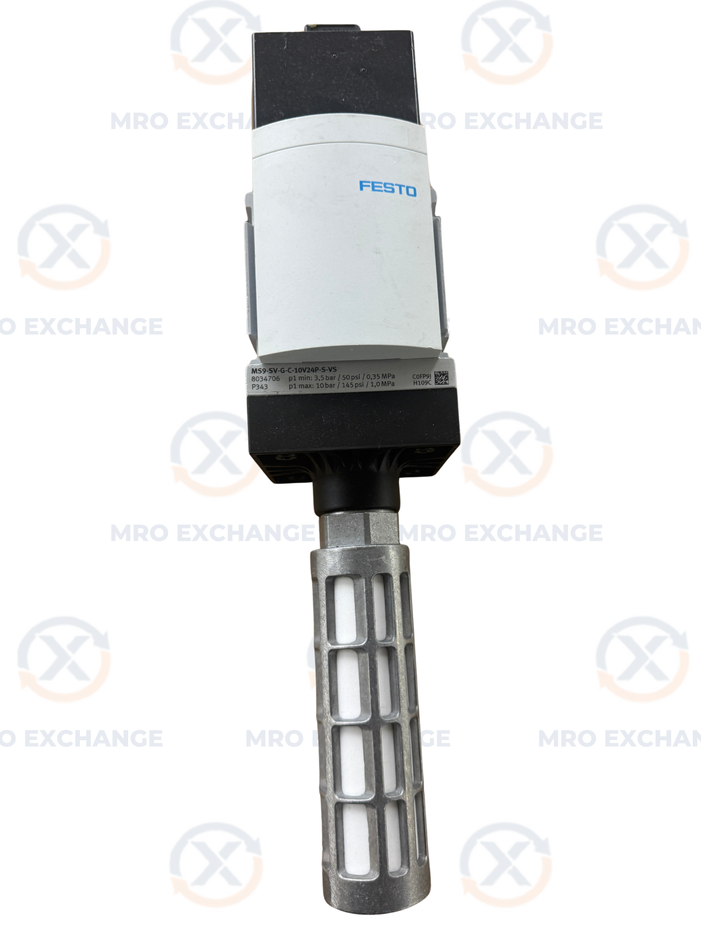 Festo Soft Start Quick Exhaust Valve MS9-SV-G-C-10V24P-S-VS G1 In. Female Thread 50-145 PSI