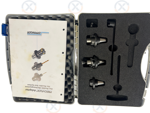 Eppinger PRECI-FLEX 25 Adapter Set R78786 | BMT55 | ER25 Collet Chuck, 5/8 In. Weldon, Face Mill Holder