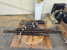 Mixed Lot of Caterpillar 50 Taper Boring Bars and Shank Extensions