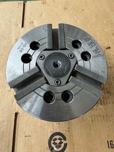 Samchully 3-Jaw Hydraulic Power Chuck HS-06 | 6 In. Diameter, 3-Jaw