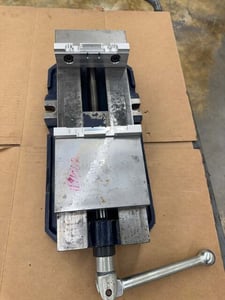 TE-CO Mfg Machine Vise PWS-6900 | 6 In. Jaw Width, 9 In. Jaw Opening m00845
