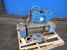 5 Ton Shaw-box #115736-14, Wire Rope Hoist (2 available)