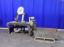 Armstrong-Blum #8, Tilt Frame Vertical Band Saw