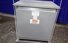 75 KVA, 208/240/480 Delta Primary, 400Y/231 Secondary Dongan #63-75-6056SH, Transformer, 3ph (2 available)