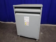 75 KVA, 480 Delta Primary, 208Y/120 Secondary Eaton #V48M28B7516CU, Transformer, 3ph, 2020