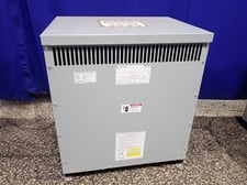 75 KVA, 480 Primary, 208/120 Secondary General Electric #9T83B3874, transformer, 3ph