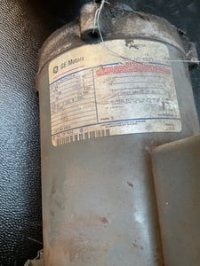 3/4 HP 1800 RPM General Electric Electric #5K36PN254, GE MOTORS 5K36PN254 3/4 3PH 575V 1800 TEFC MOTOR