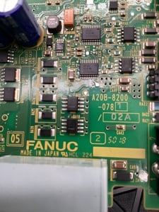 Fanuc #A20B-8200-0781/02A, A20B-8200-0781 PANEL i POWER SUPPLY PCB CNC CONTROL