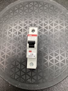 ABB #2CDS251001R0044, MINI CIRCUIT BREAKER 4A DIN RAIL