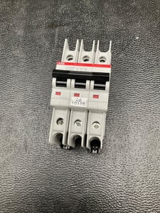 ABB #SU203M-K20, A 3-Pole Miniature Circuit Breaker