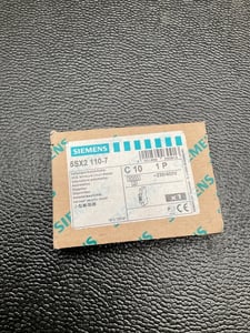 Siemens #5SX2 110-7, MINIATURE CIRCUIT BREAKER 10A C-CURVE, NEW