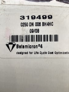 Hydac #0250DN006BH4HC, HYDRAULIC FILTER ELEMENT, NEW