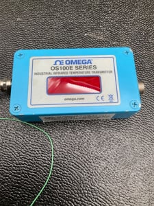 Omega Design OS102E-V2-HT INFRARED TEMPERATURE SENSOR RS232 USED