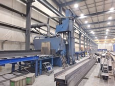 Pangborn #ES-1821-109, ES-1921-109 ROTOBLAST STRUCTURAL STEEL BLAST MACHINE