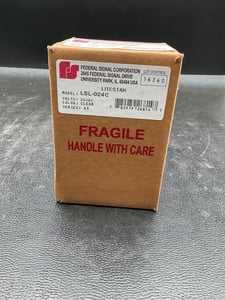 Federal Signal #LSL-024C, Litestak Stack Light Module 24VDC Clear, NEW