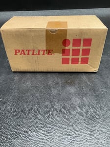 Patlite #KJS-110R, ROTARY WARNING LIGHT 100V RED, NEW