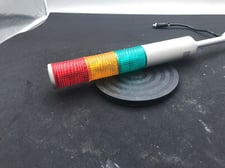 Qlightec #ST56LF-BZ-3, SIGNAL TOWER LIGHT 3-LAYER LED 24VDC BUZZER