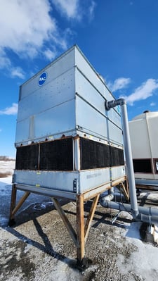 Berg #TT-66.5-2(25)-PHE, Cooling System, 575V, 3 Ph., 45 HP, BAC PT2-0812A-2M1-X Tower, 2019
