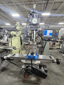 Sharp #LMV/MP-2, CNC Vertical Knee Mill, Acurite MP2, 9" x 42" Table, 25X/11Y/5Z Travel, 3 HP