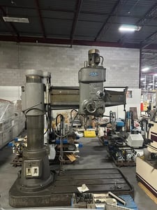 MAS #VR-4, Radial Drilling Machine, 50MM Capacity, 1470' MM Arm, 2000 RPM, 575V, 3 Ph., 1971