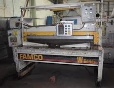 Famco #E13754-272, Mechanical Squaring Shear, 72" x 1'/4" Capacity, 10 HP, 65 SPM, 1996