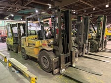 8,000 LB Caterpillar #GP40K1, Forklift, 4.3L V6 Engine, LPG/Gasoline, Solid Cushion Tires