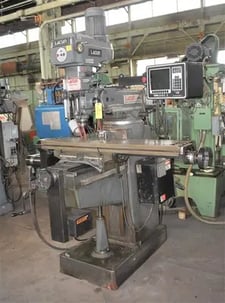 Lagun/Republic #FTV-2, CNC Vertical Mill, SWI Trak A.G.E. 2 Controls, 10" x 50" Table, 1998