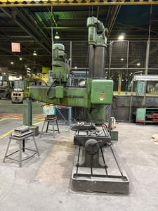 James Archdale & Co. Radial Arm Drilling Machine, 5.2 HP, 550V, 5 Spindle Speeds, 4 Feed Rates